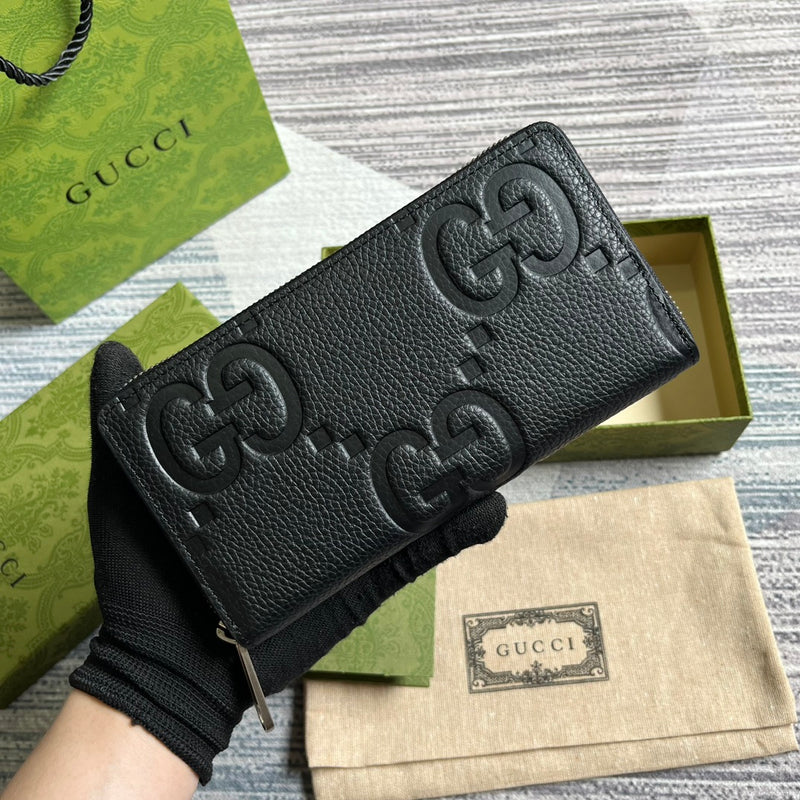 Carteira Modelo Gucci Jumbo GG com Zíper