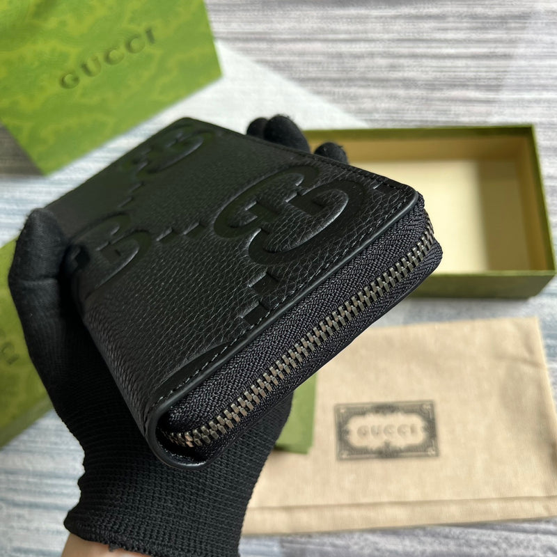 Carteira Modelo Gucci Jumbo GG com Zíper