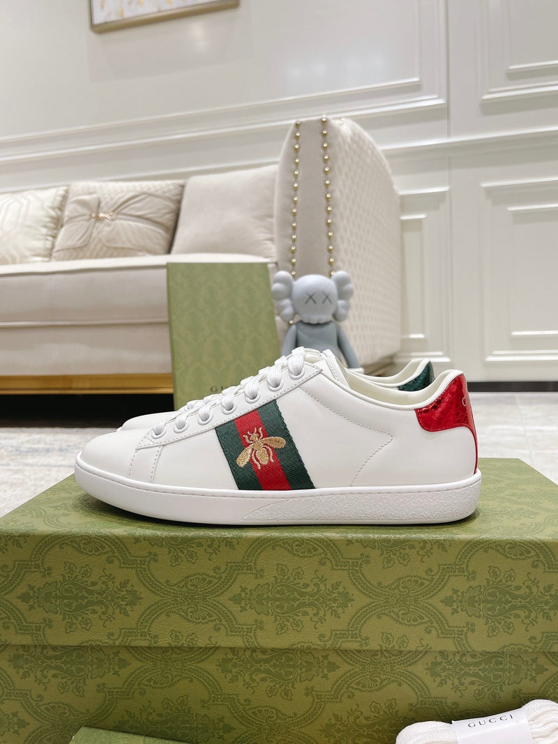 Sneaker Modelo Gucci Ace com Bordado