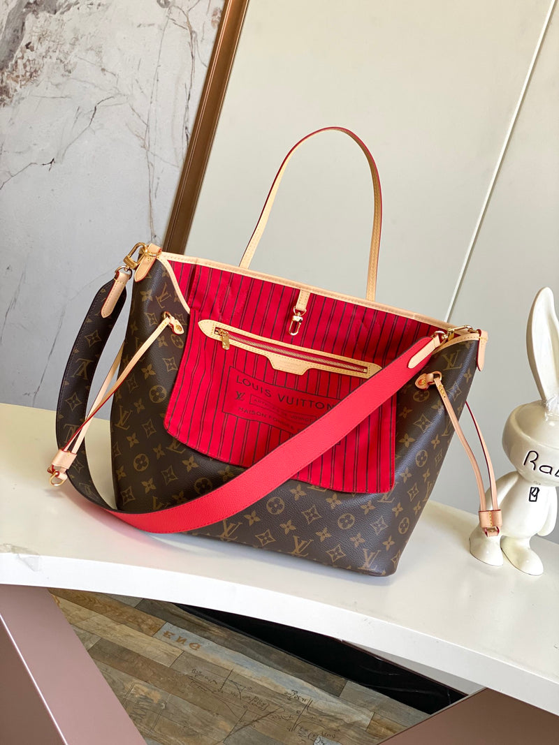 Bolsa Neverfull Bandoulière Inside Out MM