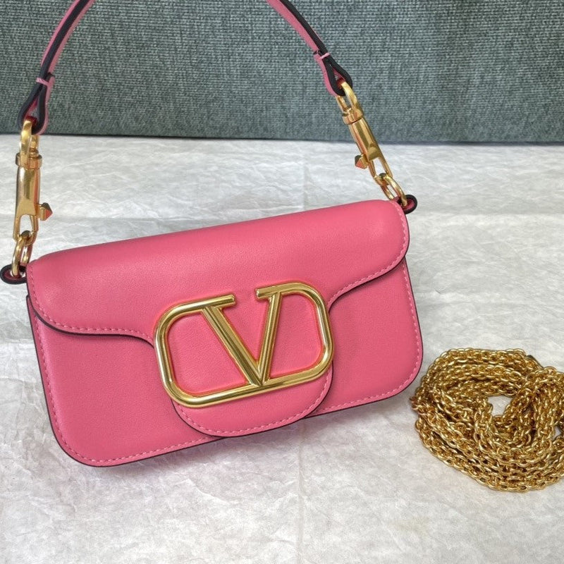 Bolsa Transversal Modelo Valentino Garavani Rosa