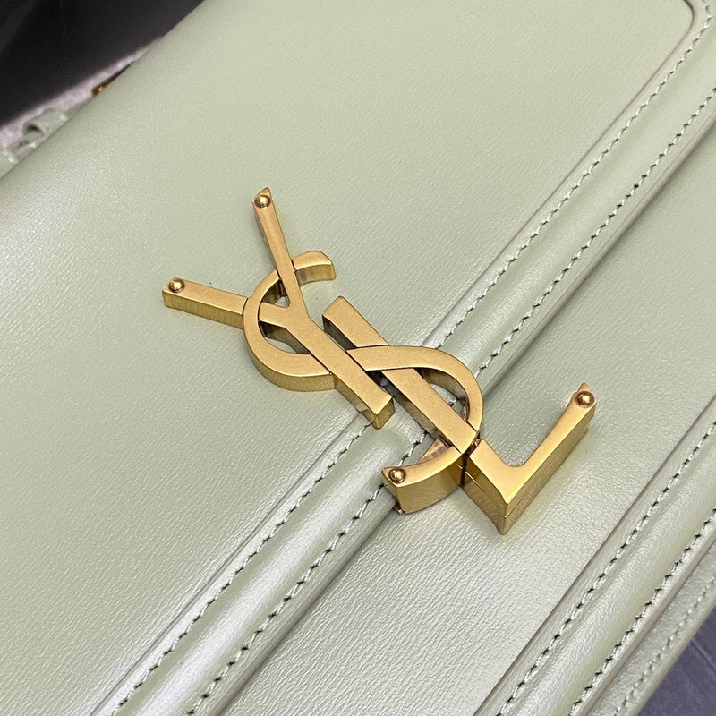 Bolsa Modelo Yves Saint Laurent São Loureiro Couro com Logotipo