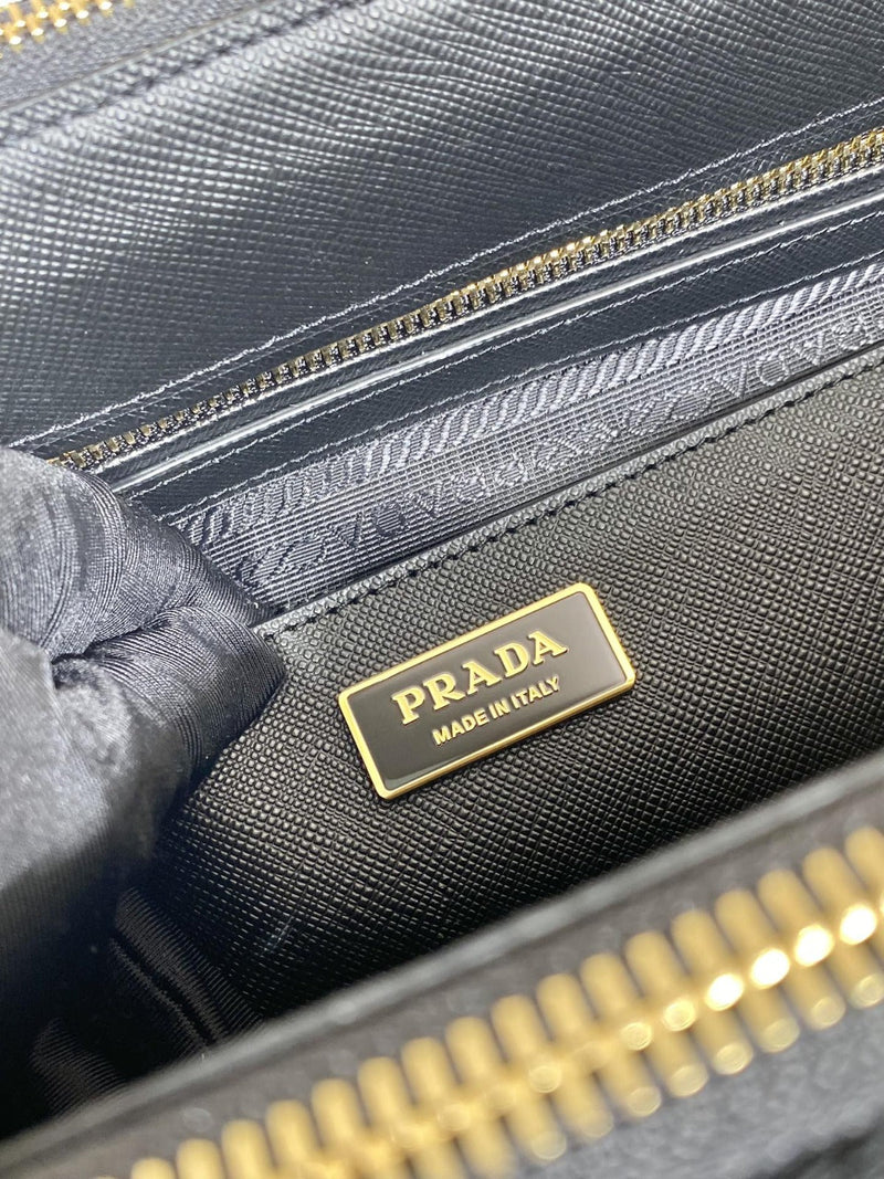 Bolsa Modelo Prada Galleria Grande em Tecido Bordado