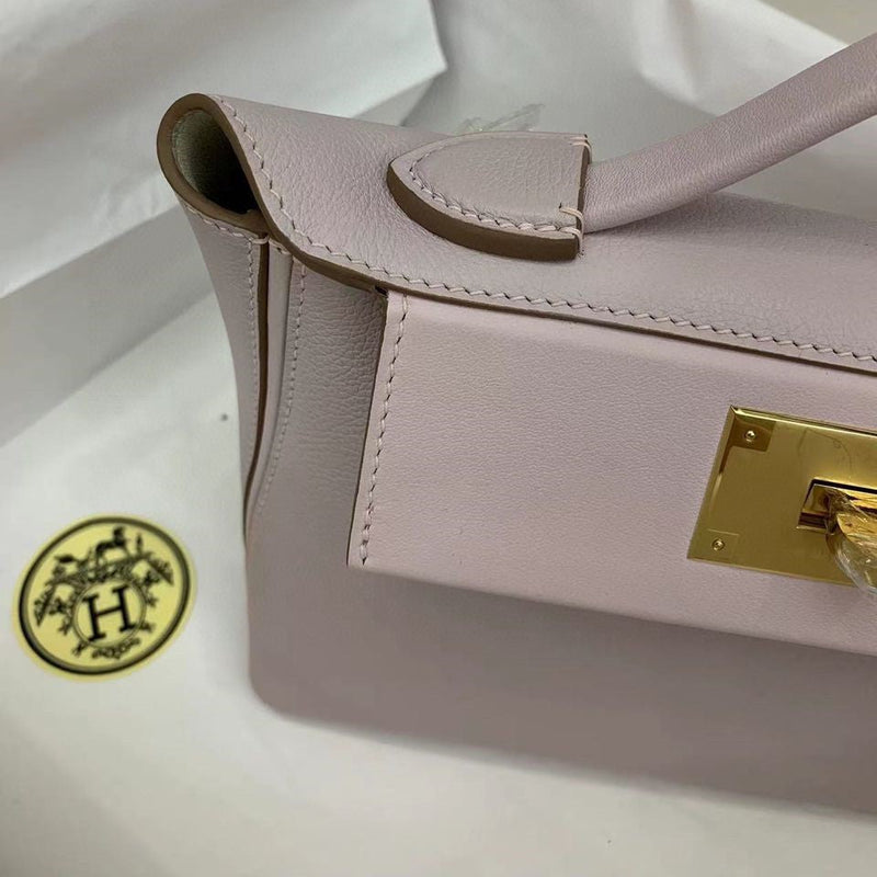 Bolsa Modelo  Hermès Mini 24/24 Mauve