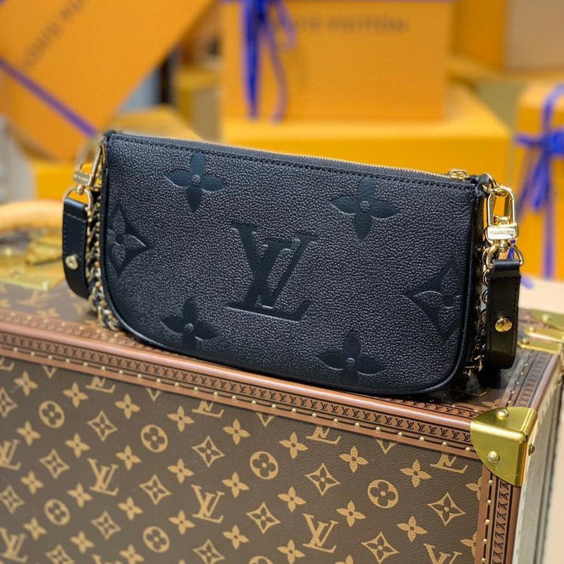 Bolsa Modelo Louis Vuitton Multi Pochette Em Monograma