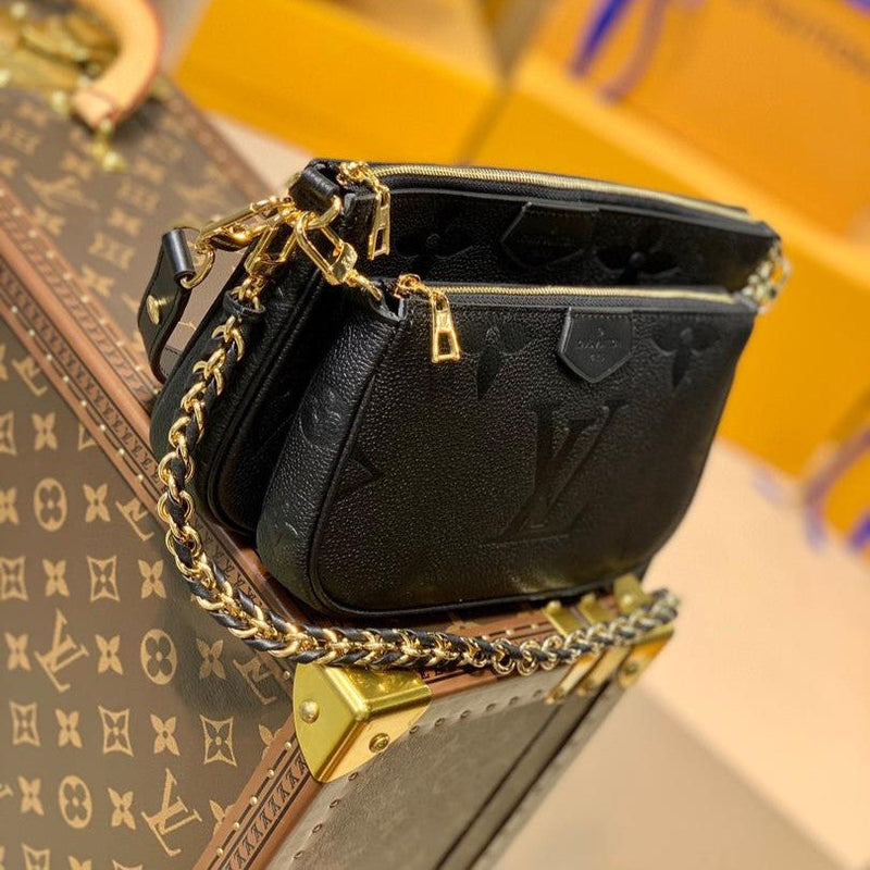 Bolsa Modelo Louis Vuitton Multi Pochette Em Monograma