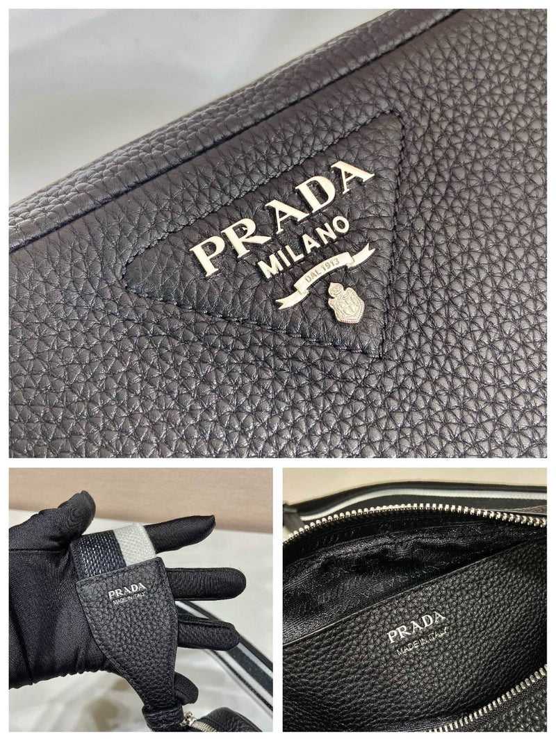 Bolsa Modelo Prada em Couro com Alça de Ombro