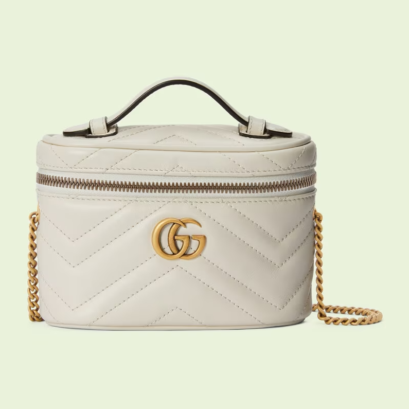 Bolsa Gucci Alça Superior GG Marmont Mini