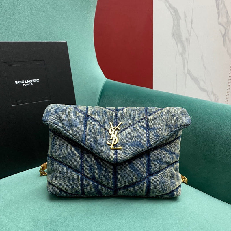 Bolsa Modelo Saint Laurent Tiracolo Matelassê LouLou