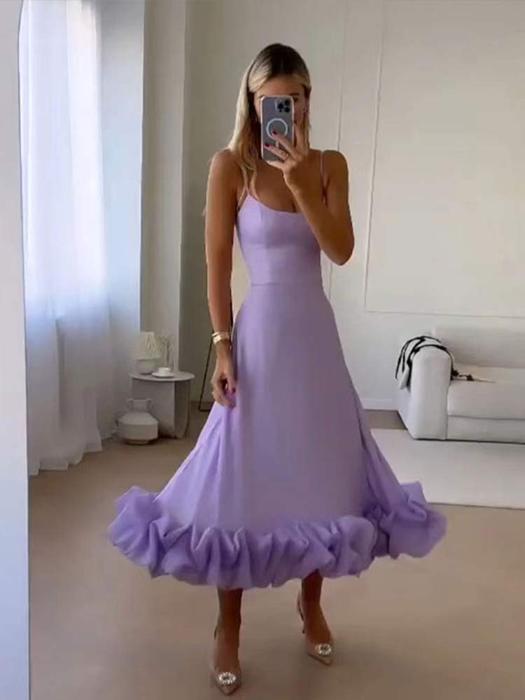 Vestido Thassia Lilás