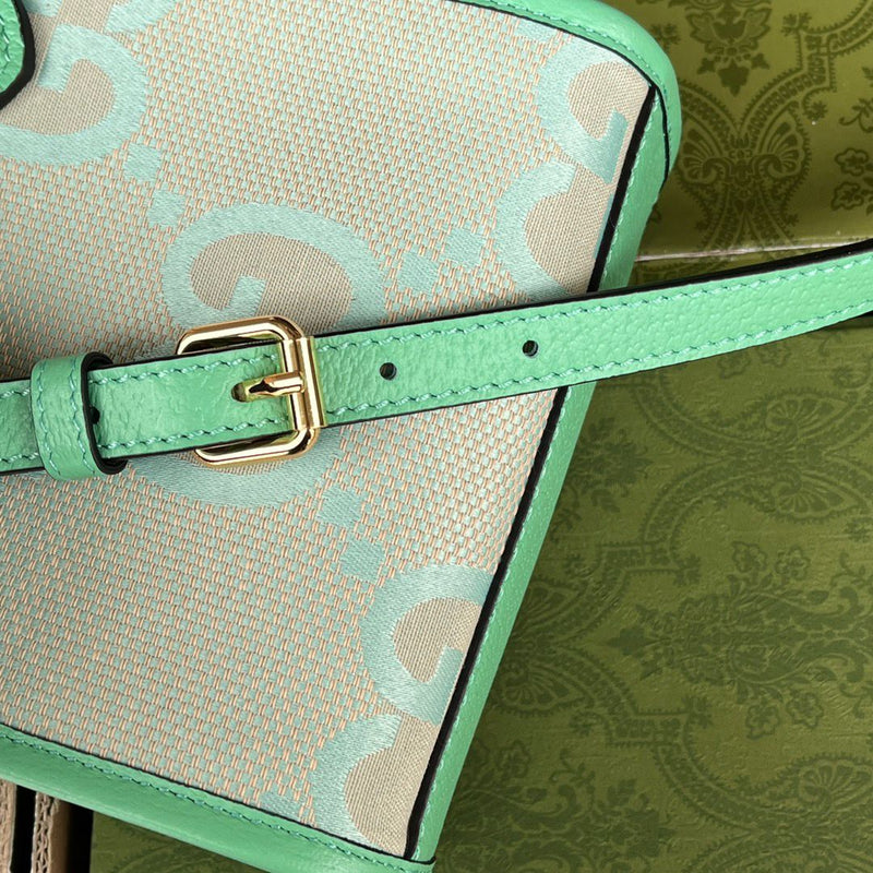 Bolsa Gucci Jumbo GG Mini Tote Bag Menta