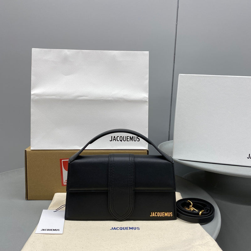 Bolsa Modelo Jacquemus Tote Le Grand Bambino de Couro