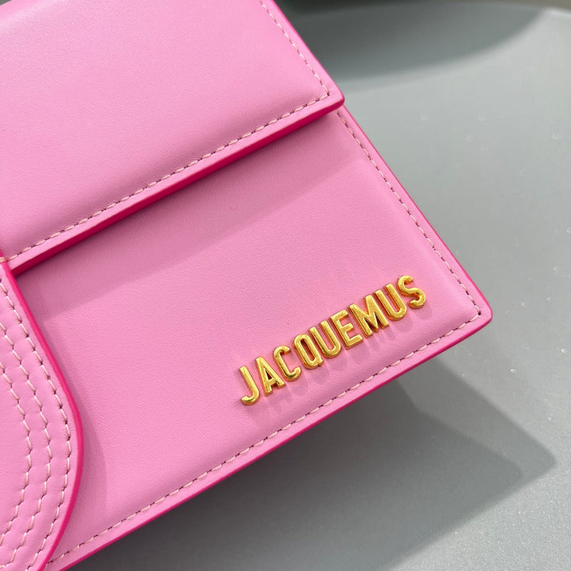 Bolsa Modelo Jacquemus Tote Le Grand Bambino de Couro