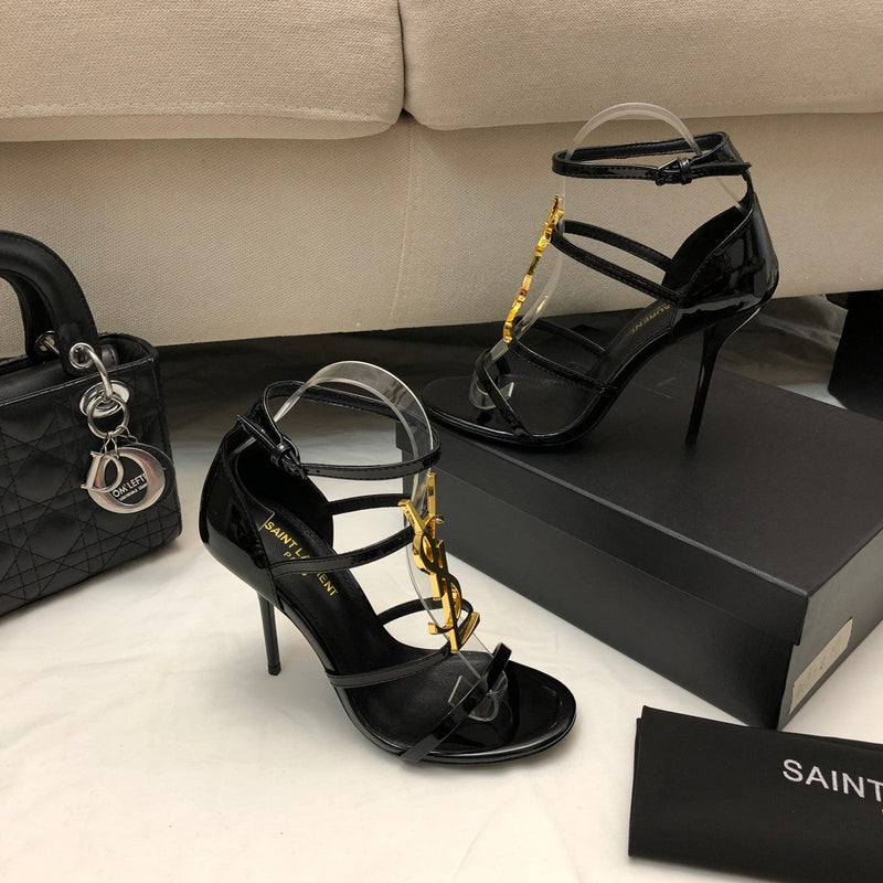 Sandália Modelo Saint Laurent Cassandra