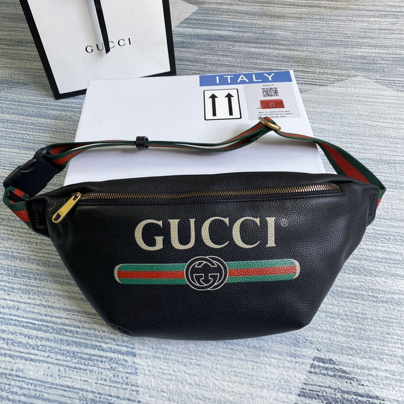 Pochete Modelo Gucci Couro de Bezerro