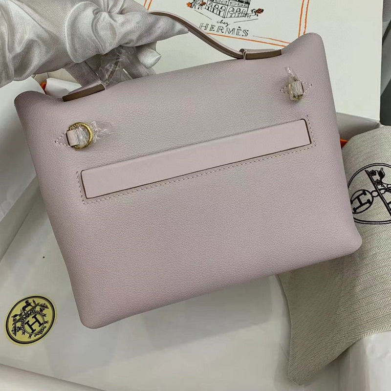 Bolsa Modelo  Hermès Mini 24/24 Mauve