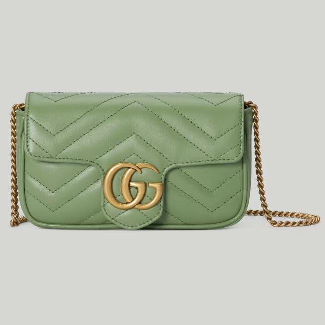 Bolsa Gucci GG Marmont Matelassê Pequena