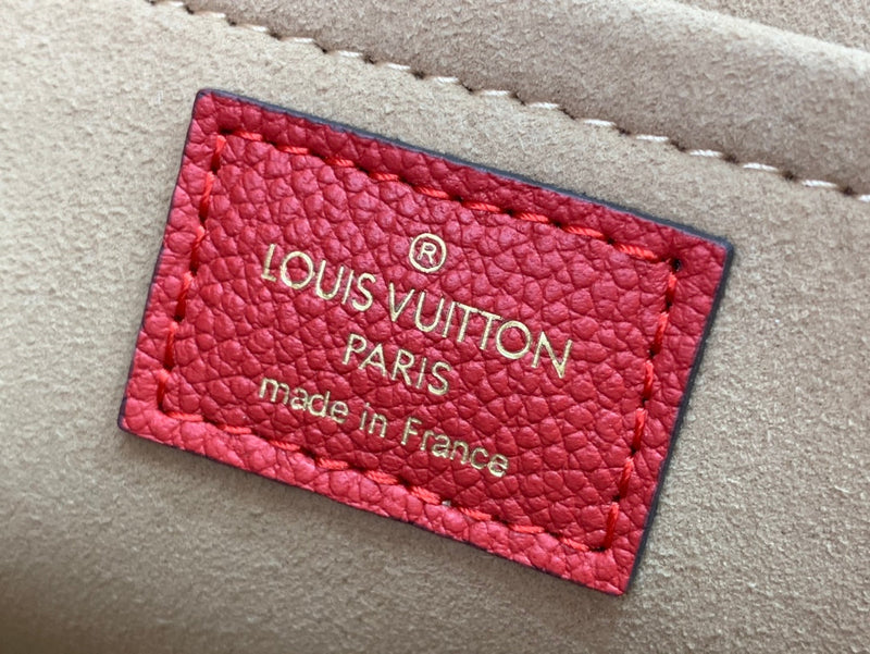 Bolsa Modelo Louis Vuitton Marignan Vermelha Italiana