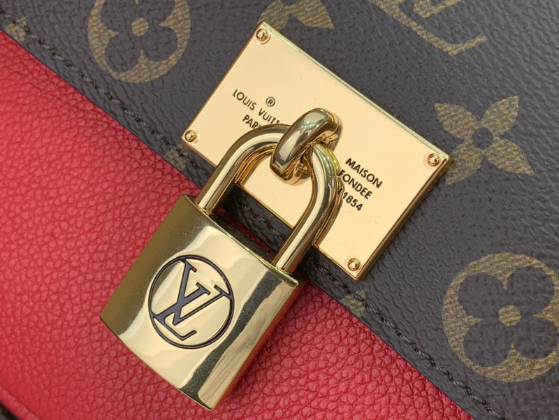 Bolsa Modelo Louis Vuitton Marignan Vermelha Italiana