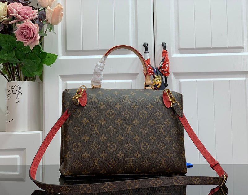 Bolsa Modelo Louis Vuitton Marignan Vermelha Italiana