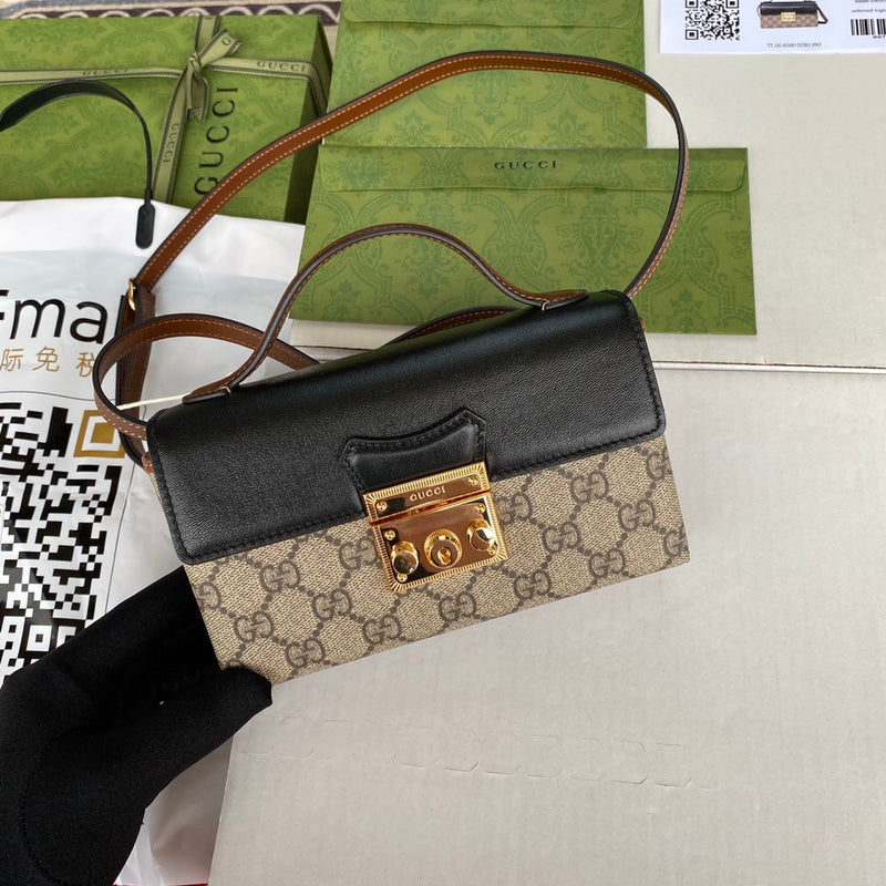 Bolsa Gucci Padlock Jumbo GG Mini