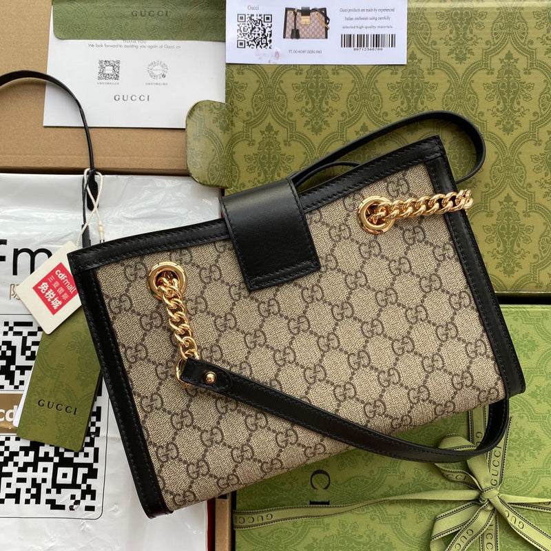 Bolsa Gucci Padlock GG de Ombro Pequena