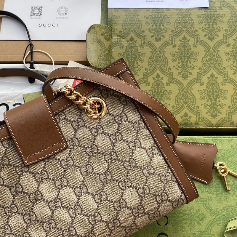 Bolsa Gucci Padlock GG de Ombro Pequena