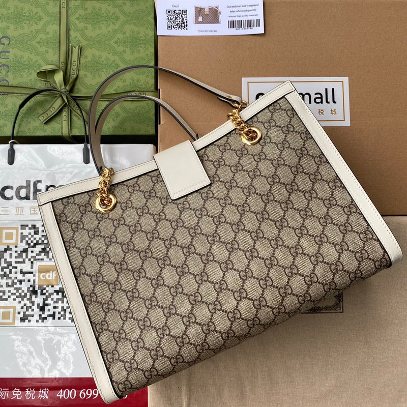 Bolsa Gucci Padlock GG de Ombro Média