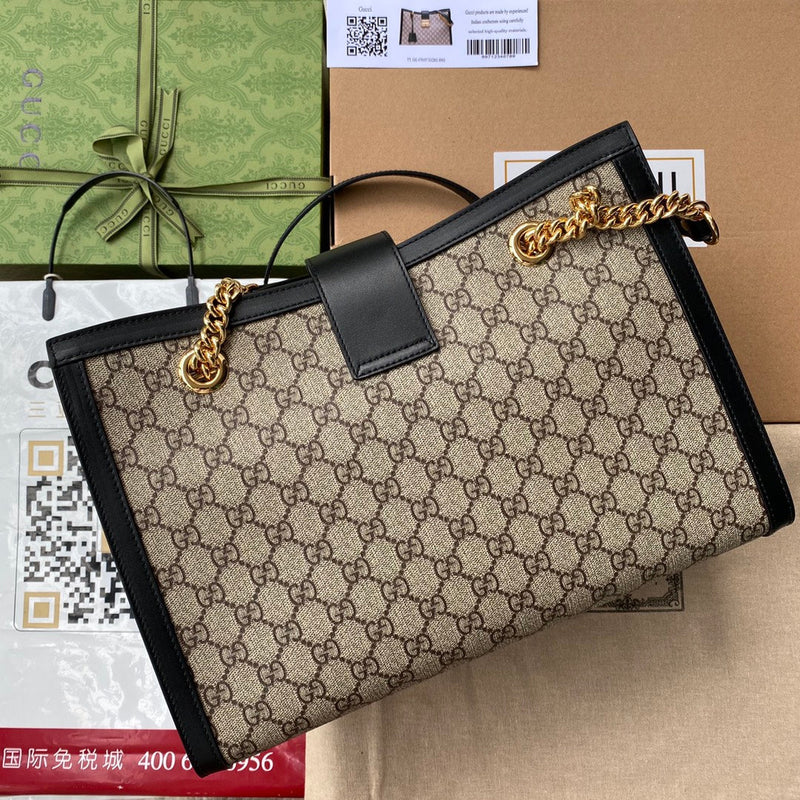 Bolsa Gucci Padlock GG de Ombro Média