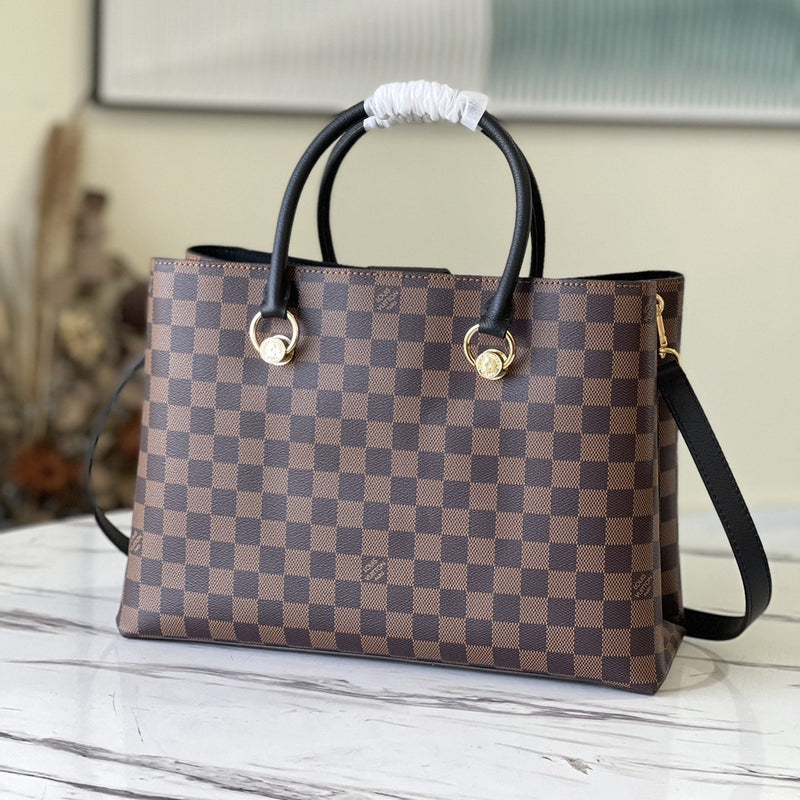 Bolsa Modelo Louis Vuitton Riverside Alça Preta