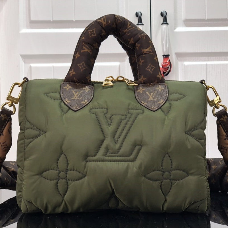 Bolsa Modelo Louis Vuitton Speedy Bandoulière 25 verde