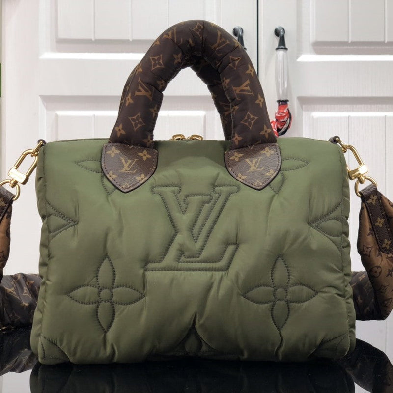 Bolsa Modelo Louis Vuitton Speedy Bandoulière 25 verde