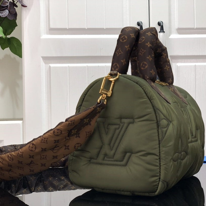 Bolsa Modelo Louis Vuitton Speedy Bandoulière 25 verde