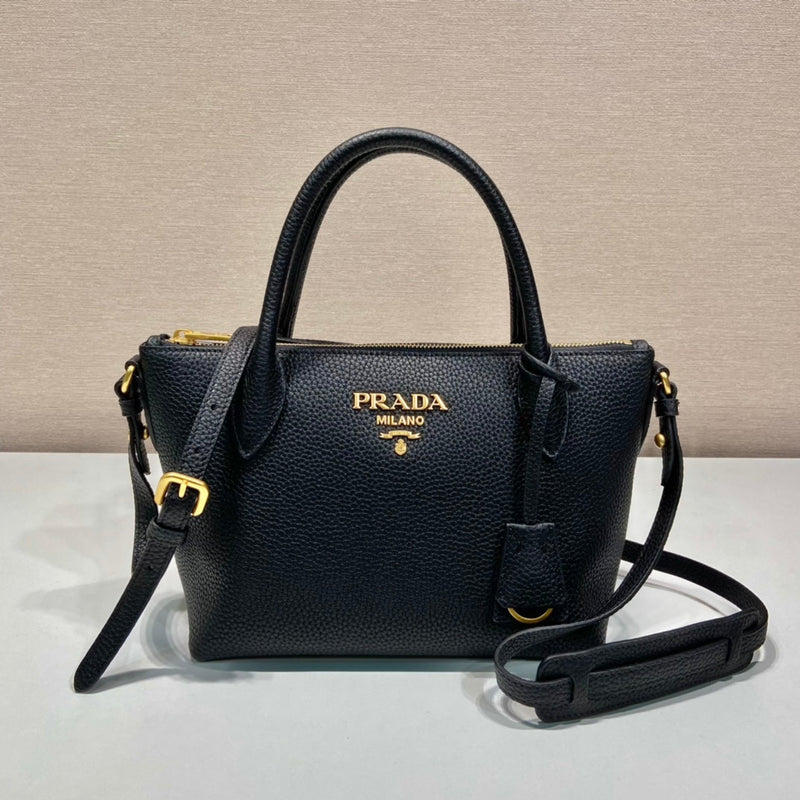 Bolsa Modelo Prada Daino Preta Italiana