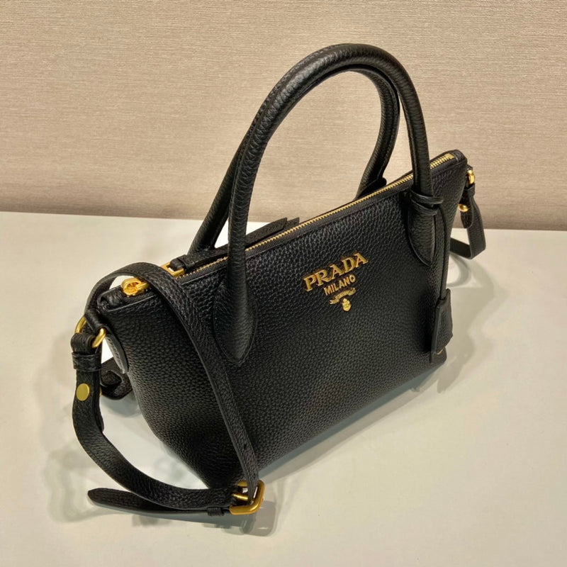 Bolsa Modelo Prada Daino Preta Italiana