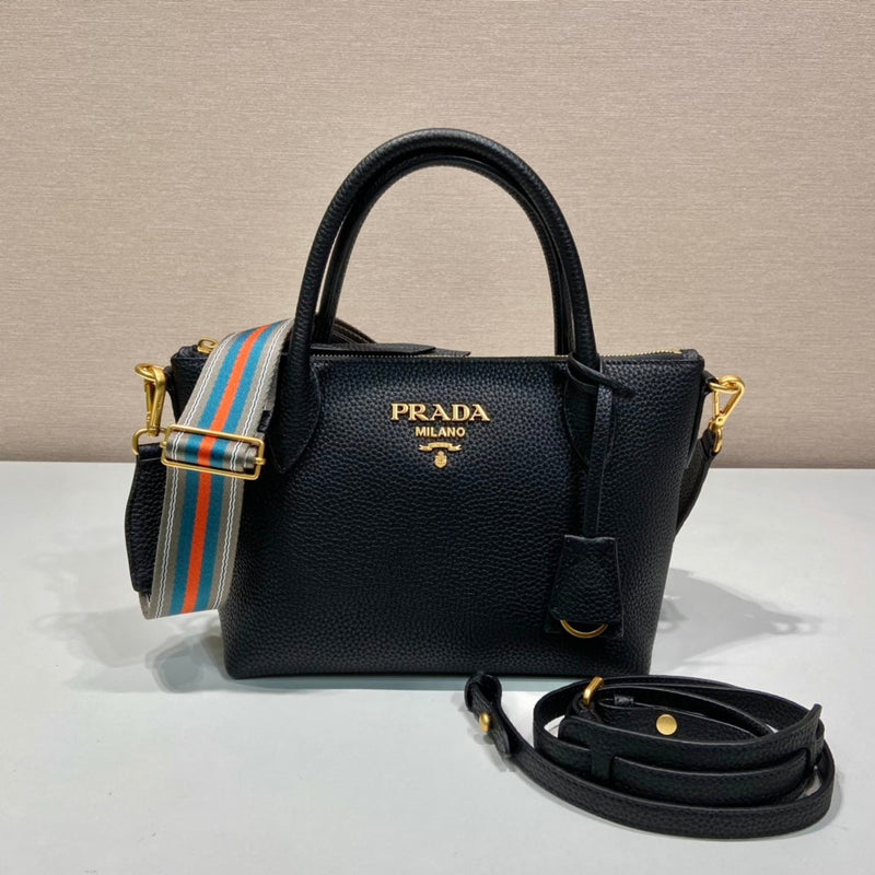 Bolsa Modelo Prada Daino Preta Italiana