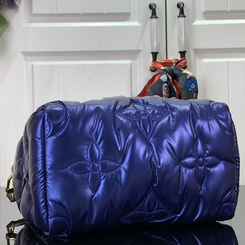 Bolsa Modelo Louis Vuitton Speedy Bandoulière 25 azul