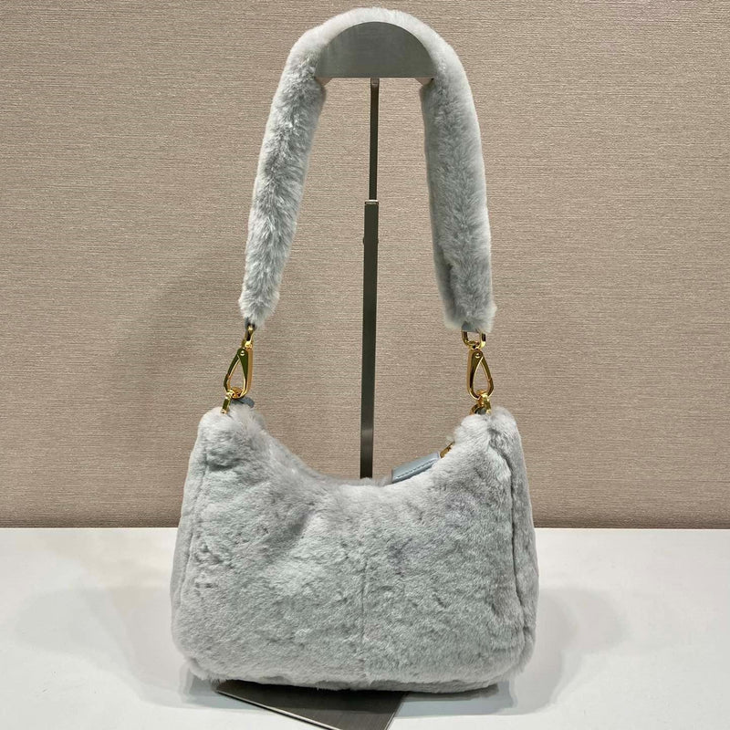 Mini Bolsa Modelo Prada Galleria em Pele de Carneiro