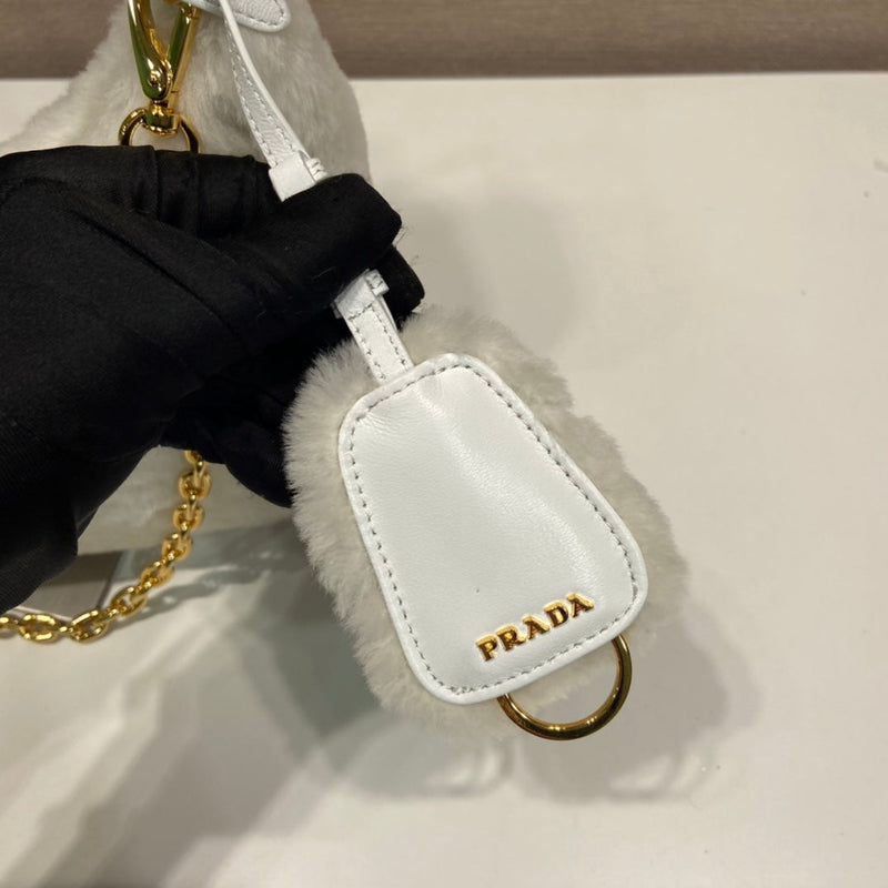 Mini Bolsa Modelo Prada Galleria em Pele de Carneiro