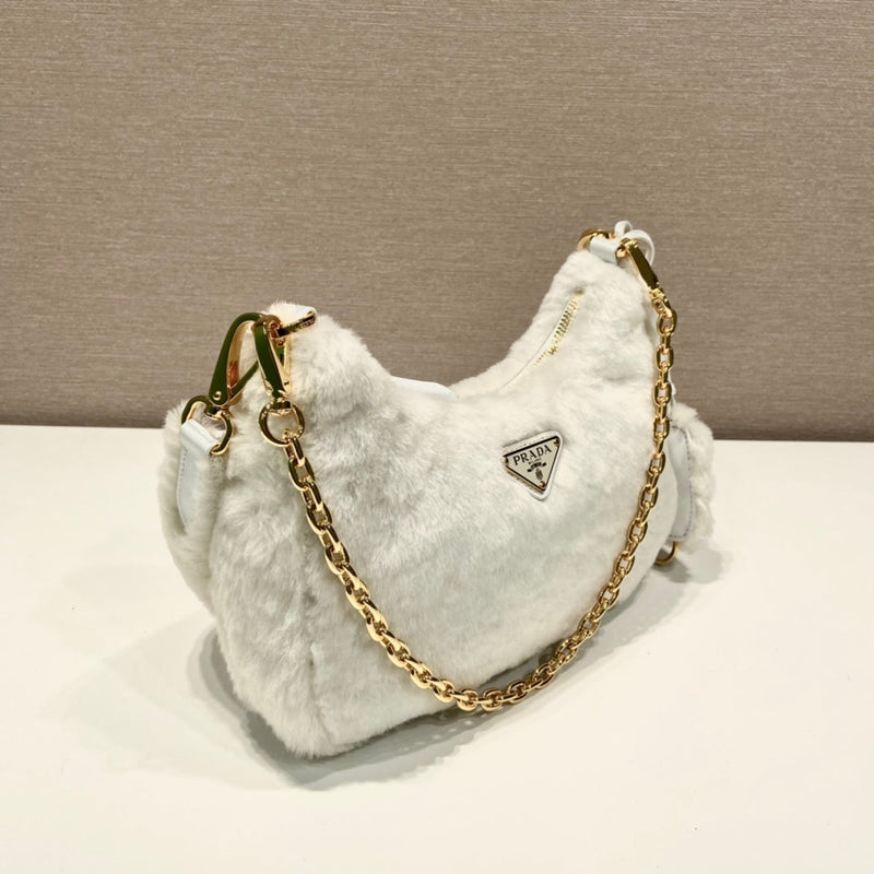 Mini Bolsa Modelo Prada Galleria em Pele de Carneiro