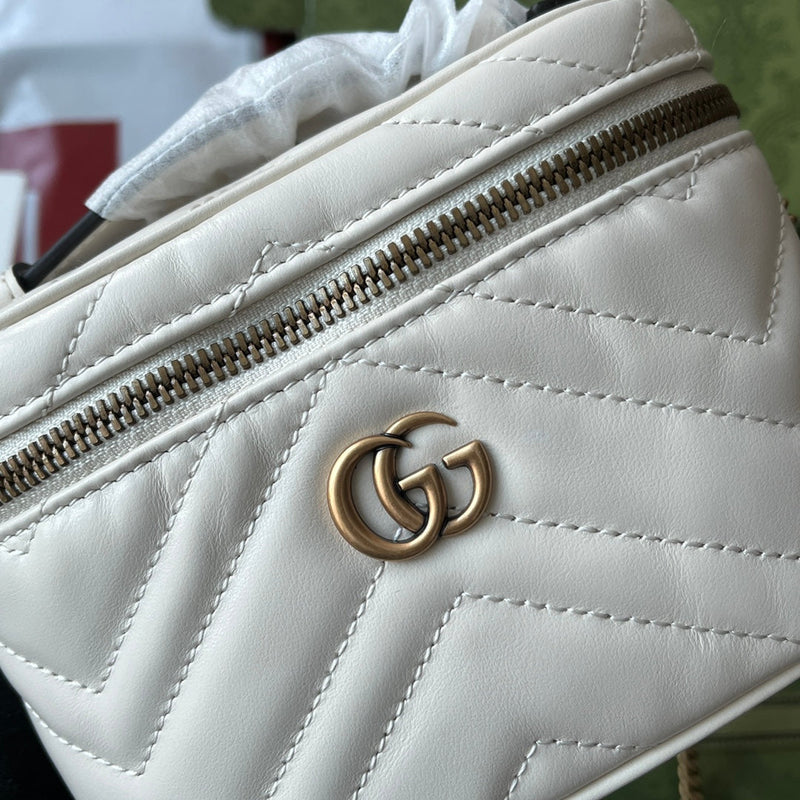 Bolsa Gucci Alça Superior GG Marmont Mini