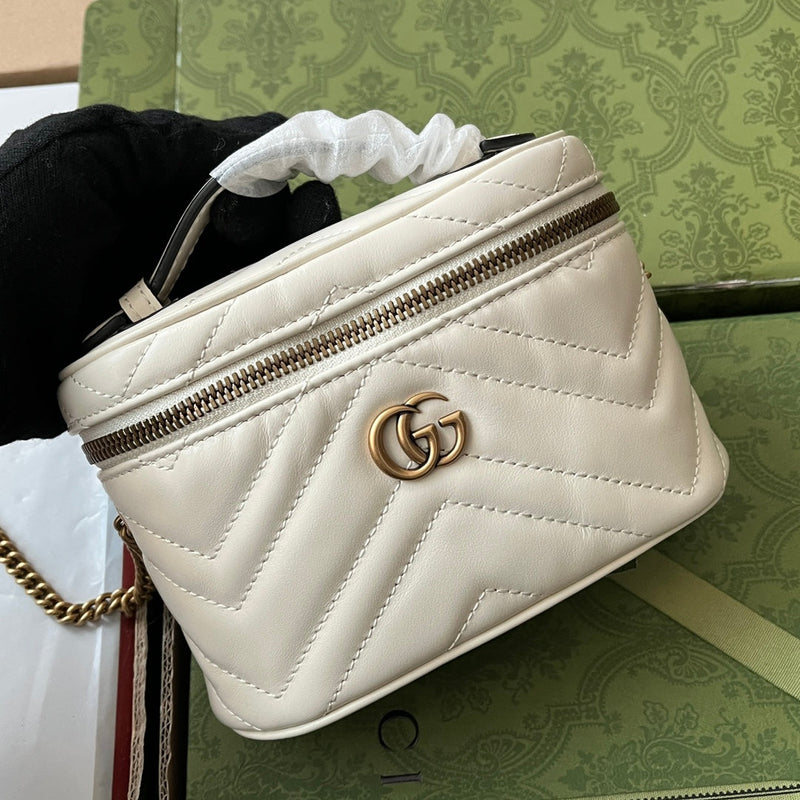 Bolsa Gucci Alça Superior GG Marmont Mini