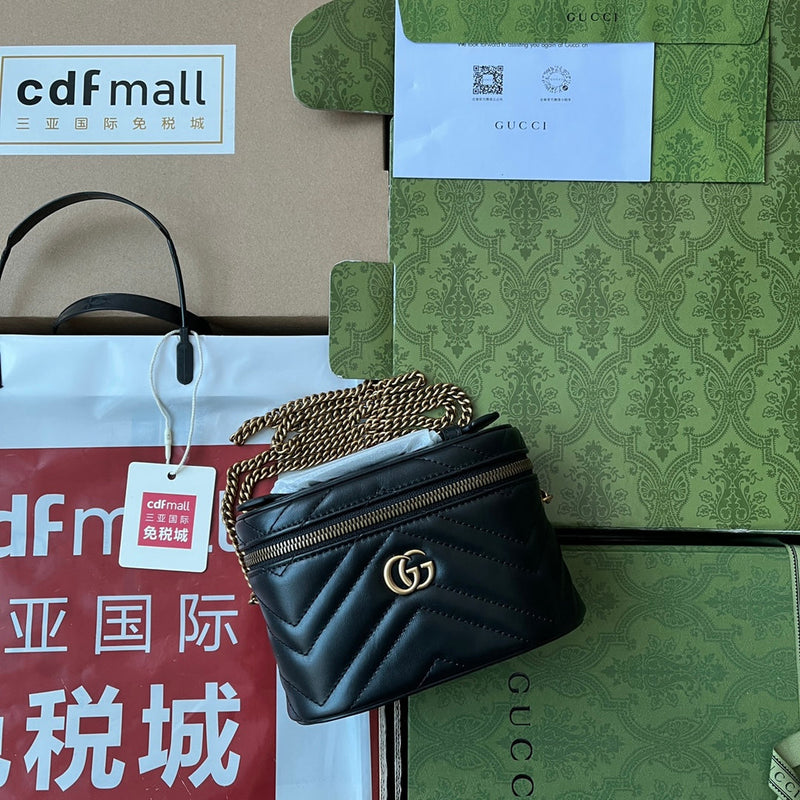 Bolsa Gucci Alça Superior GG Marmont Mini