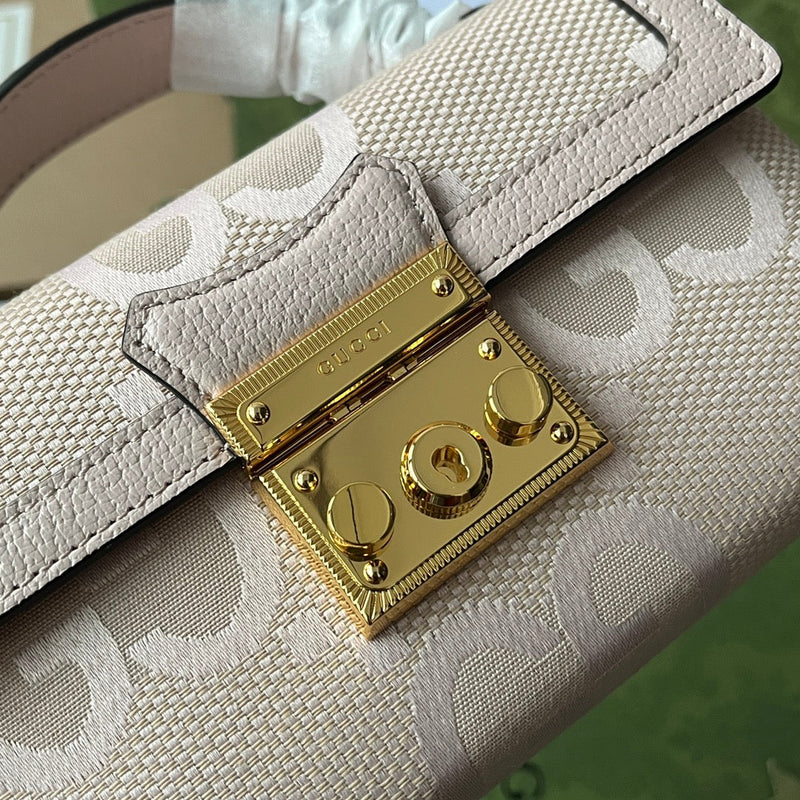 Bolsa Gucci Padlock Jumbo GG Mini