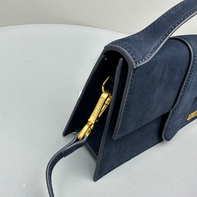 Bolsa Modelo Jacquemus Tote Le Grand Bambino Nobuck