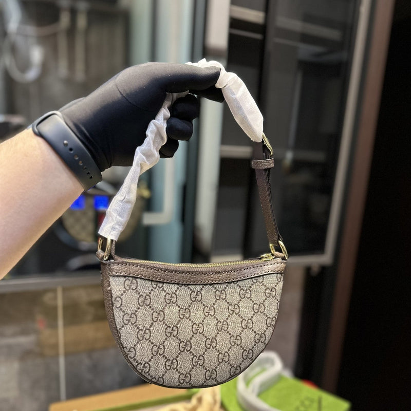 Bolsa Tiracolo Modelo Gucci Ophidia GG pequena