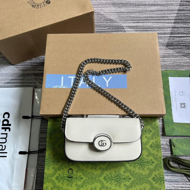 Bolsa Modelo Gucci Petiti Tiracol Mini GG