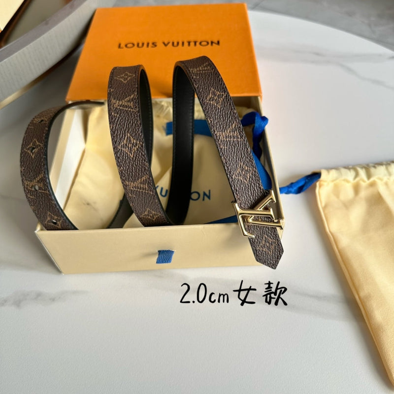 Cinto Modelo Lоuіѕ Vuіttоn Reversível LV Iconic 20 mm