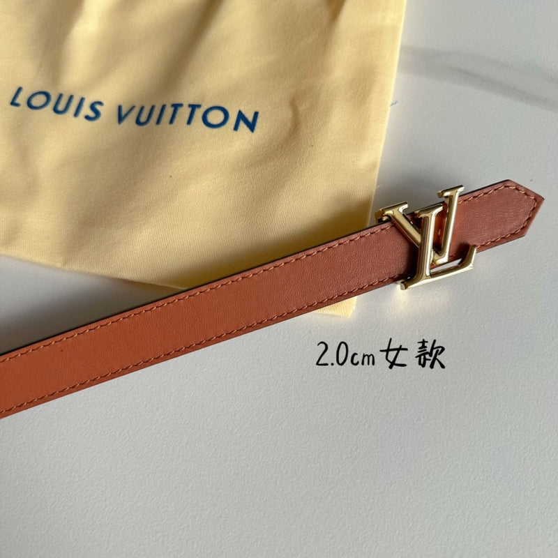 Cinto Modelo Lоuіѕ Vuіttоn Reversível LV Iconic 20 mm