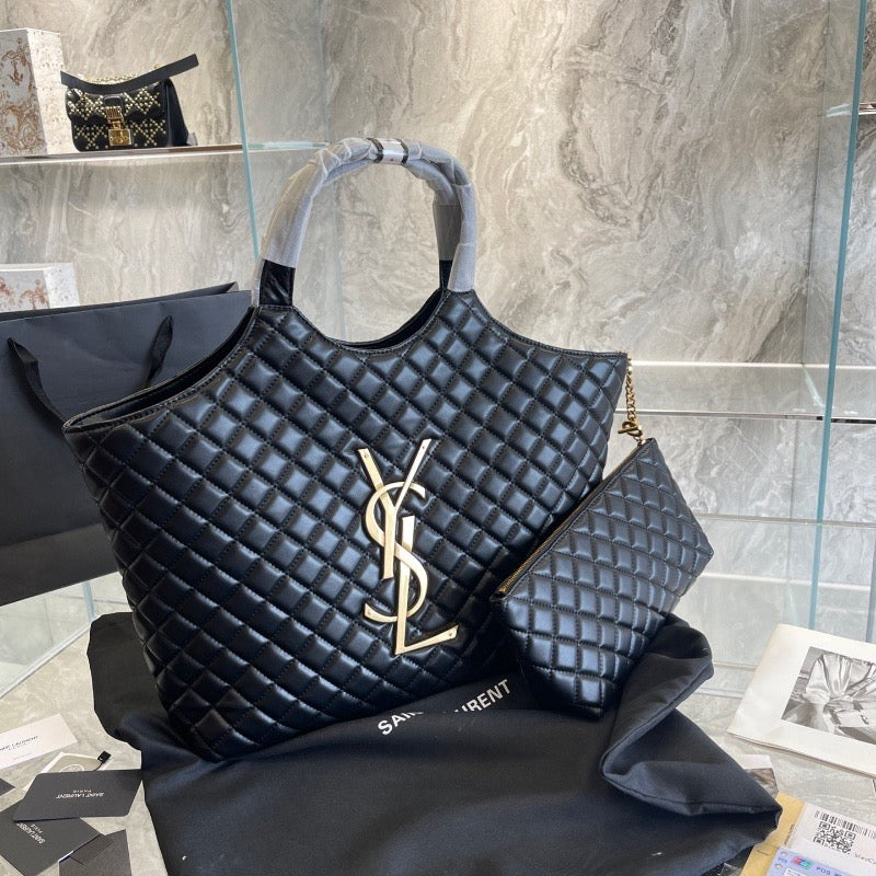 Bolsa Modelo Saint Laurent Icare Matelassê